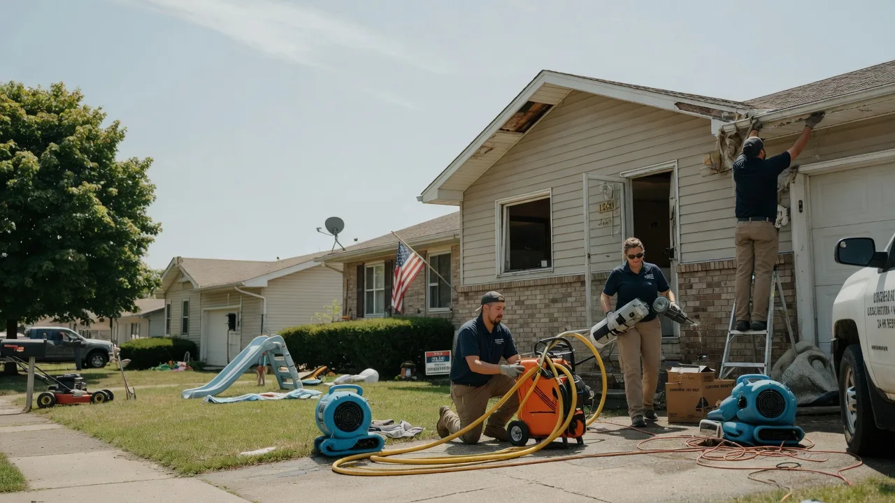 Water Damage Restoration in Fredericksburg, PA near me